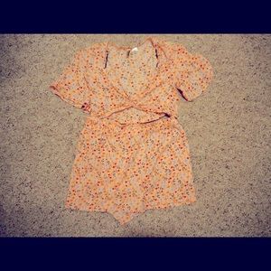 H&M floral co-ord set